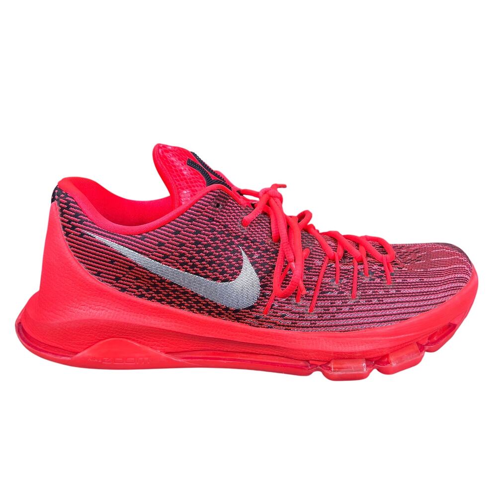 Nike Men’s KD 7 VII Bright Crimson Orange Basketball Sneakers Size 11
